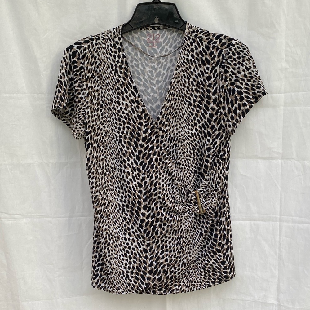 212 Collection, Women’s Leopard Print Top, size S